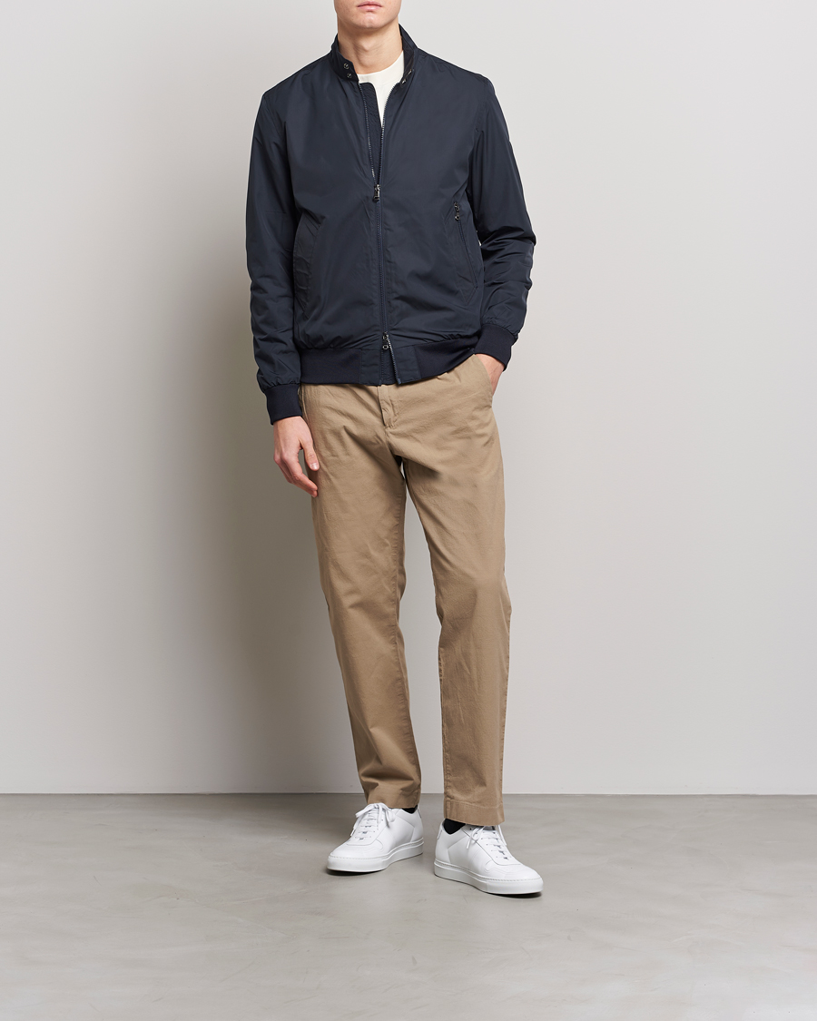 Homme | Manteaux Et Vestes | J.Lindeberg | Derek Poly Harrington Jacket Navy