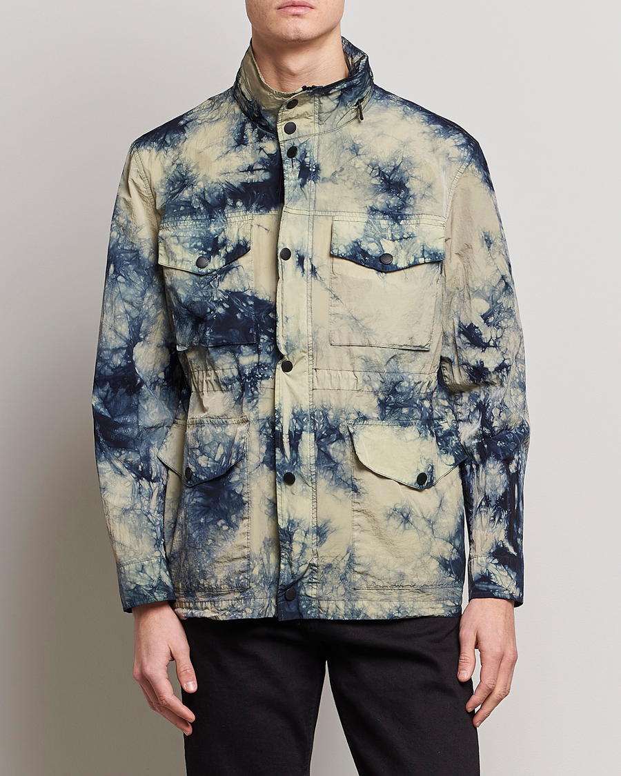 Homme | Manteaux Et Vestes | J.Lindeberg | Hayes Tie Dye Recycled Nylon Field Jacket Aloe