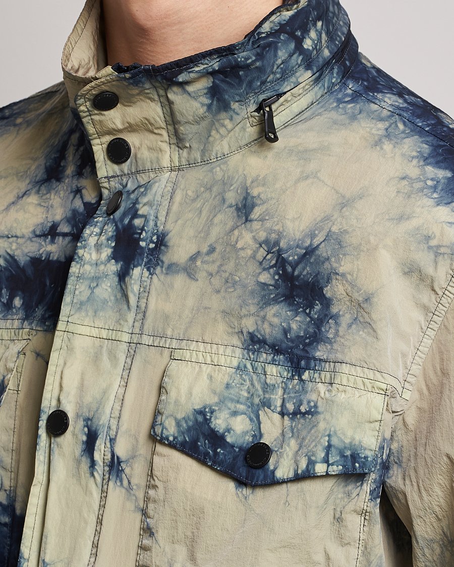 Homme | Manteaux Et Vestes | J.Lindeberg | Hayes Tie Dye Recycled Nylon Field Jacket Aloe