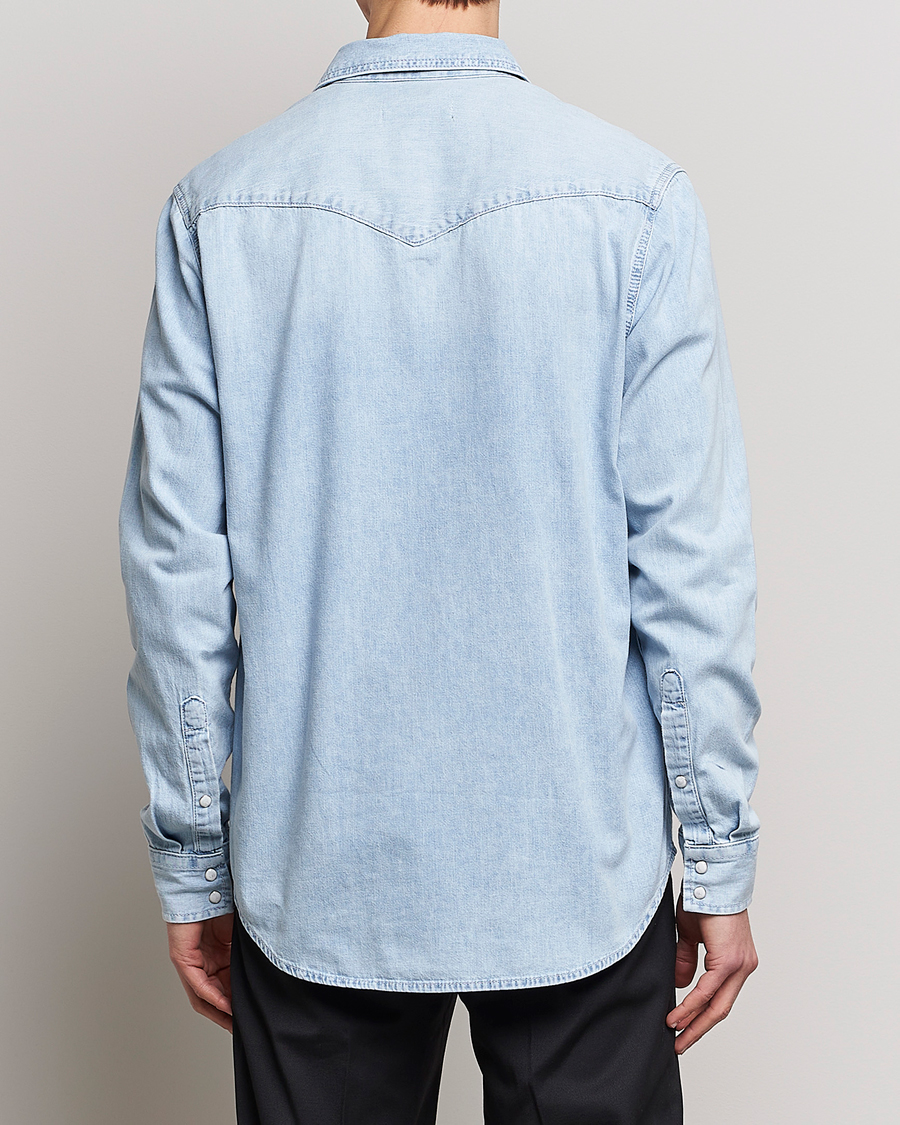 Homme | Chemises | J.Lindeberg | Carson Denim Shirt Light Blue