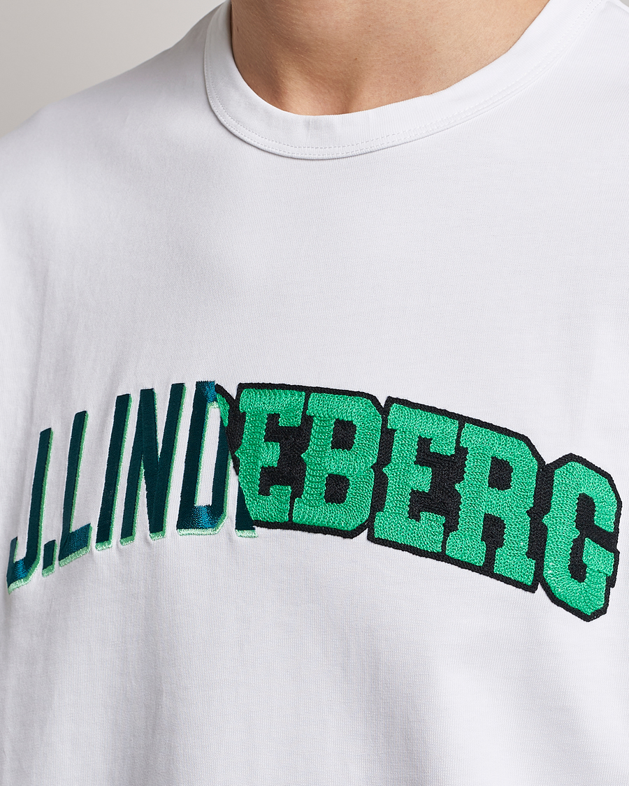 Homme | T-shirts | J.Lindeberg | Camilo Graphic Heavy T-Shirt White