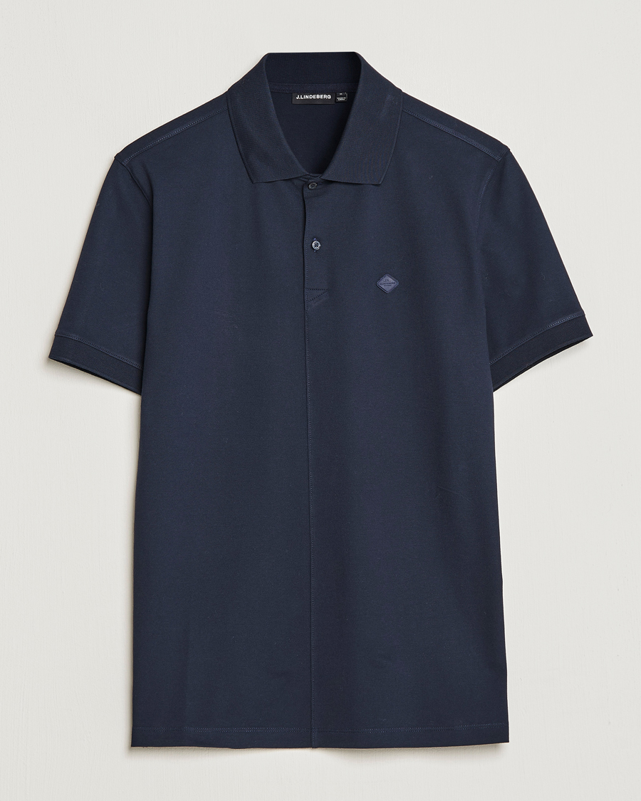 Homme | Polos | J.Lindeberg | Rubi Slim Fit Polo Navy