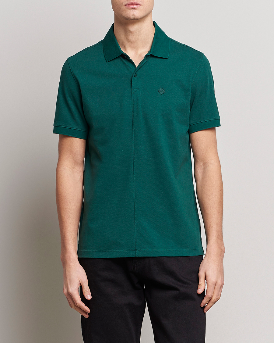 Homme | Polos | J.Lindeberg | Rubi Slim Fit Polo Rain Forest