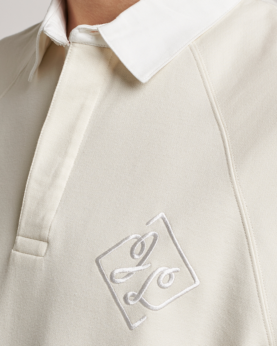 Homme | Polos | J.Lindeberg | Roman Short Sleeve Rugby Jersey Polo Turtledove