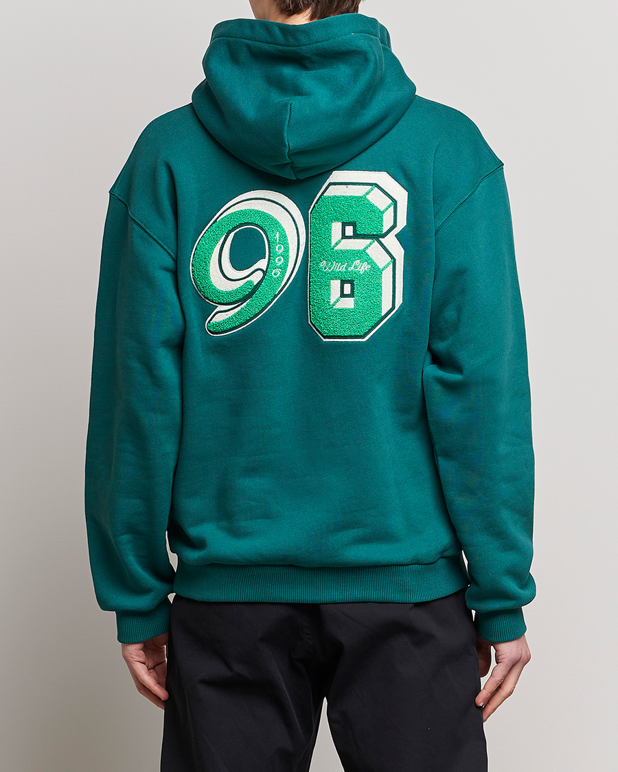 Homme | Pulls Et Tricots | J.Lindeberg | Karson Graphic Organic Cotton Hoodie Rain Forest