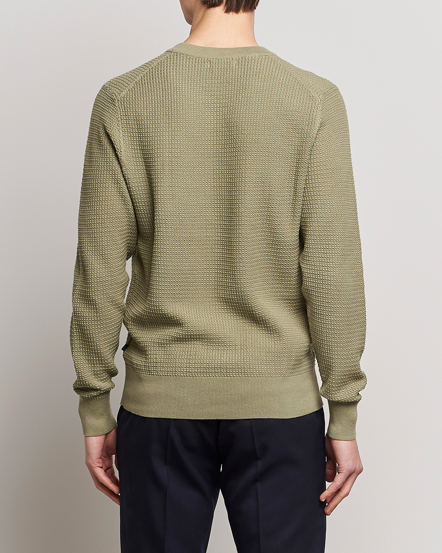 Homme | Pulls Et Tricots | J.Lindeberg | Arthur Structure Organic Cotton Crew Neck Aloe