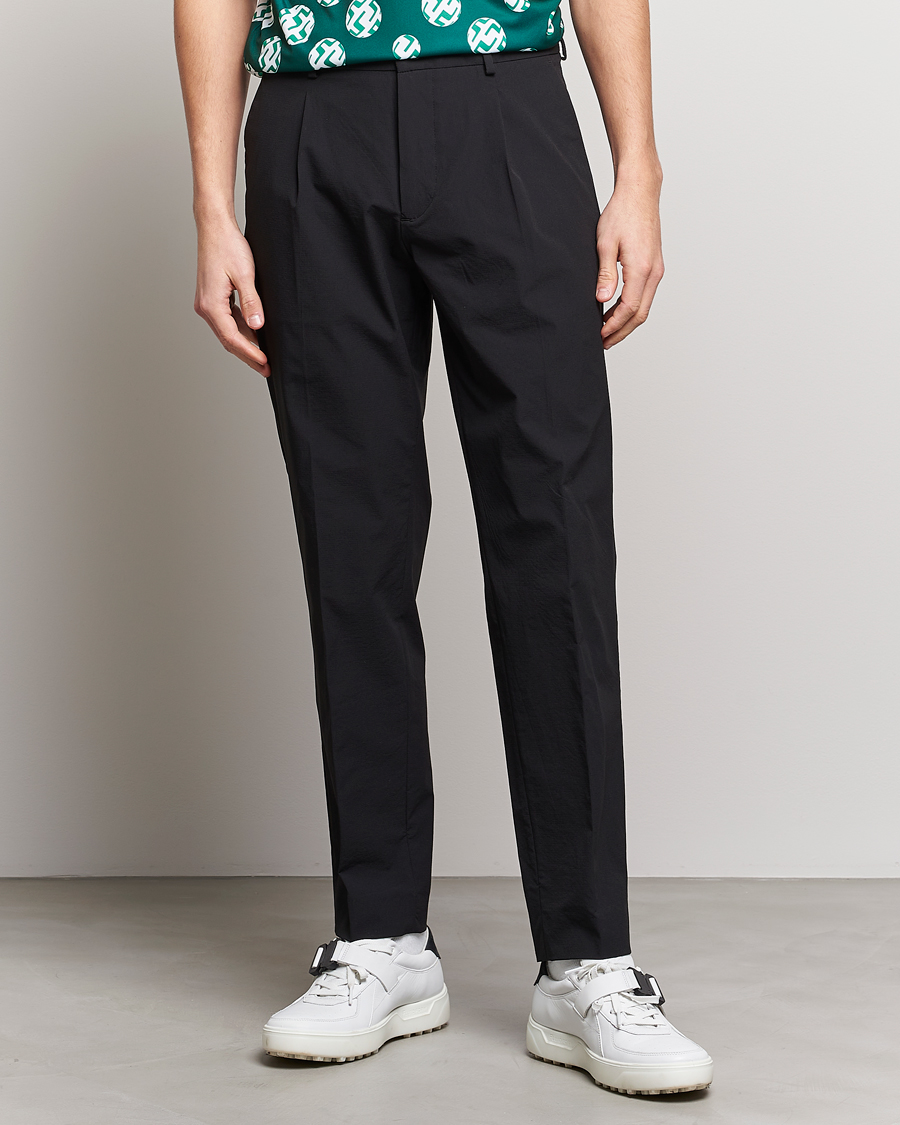 Homme | Pantalons | J.Lindeberg | Cato Tech Ripstop Pants Black