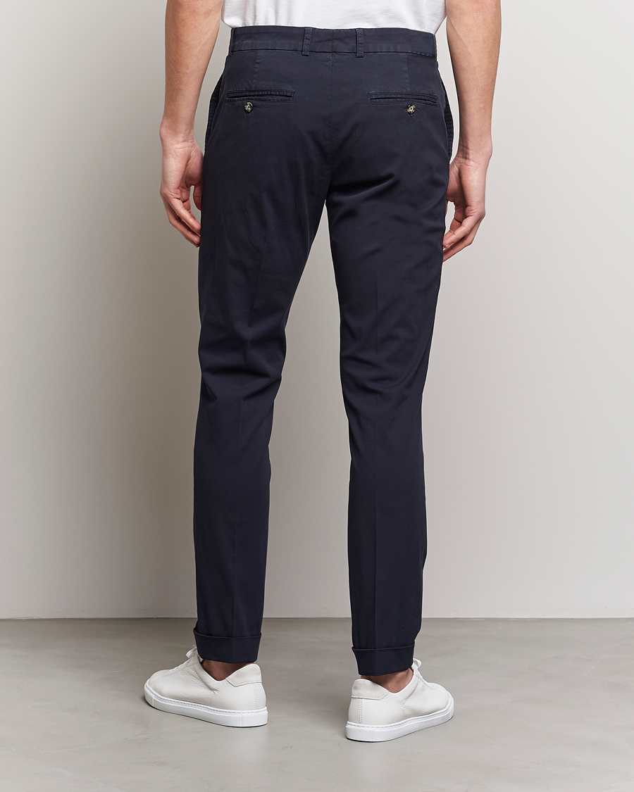 Homme | Pantalons | J.Lindeberg | Grant Cotton Garment Dye Pants Navy