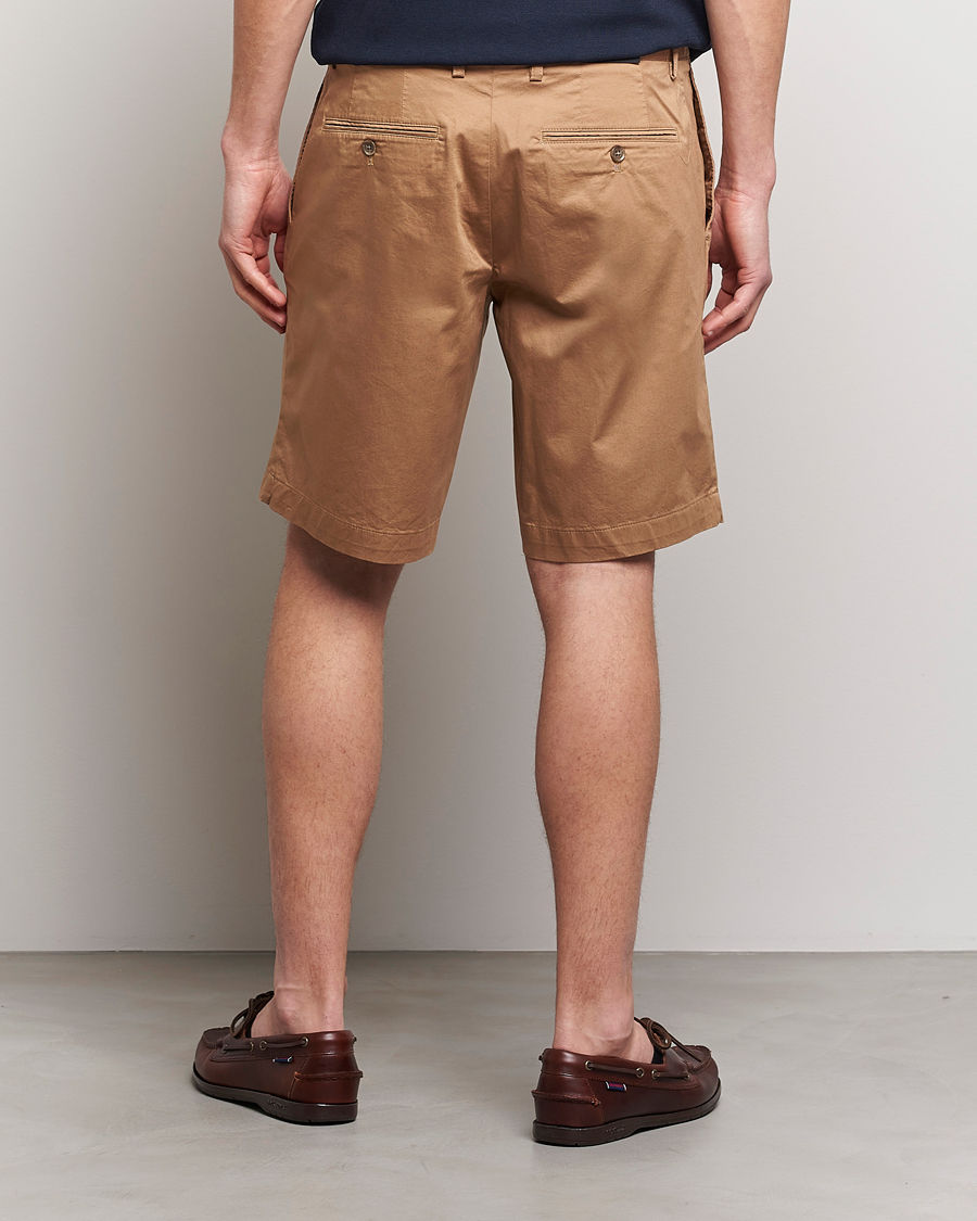 Homme | Shorts | J.Lindeberg | Nathan Super Satin Shorts Tiger Brown