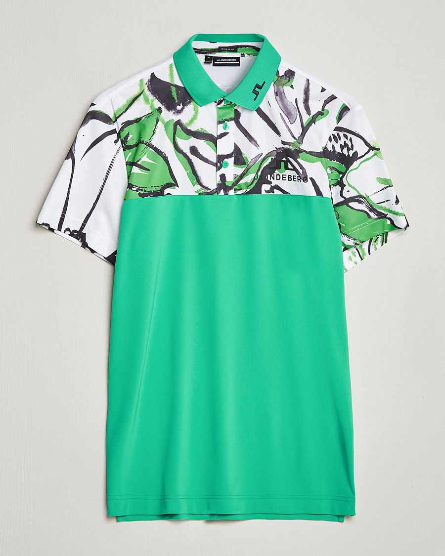 Homme | Polos | J.Lindeberg | Jeff Masters TX Jersey Polo White