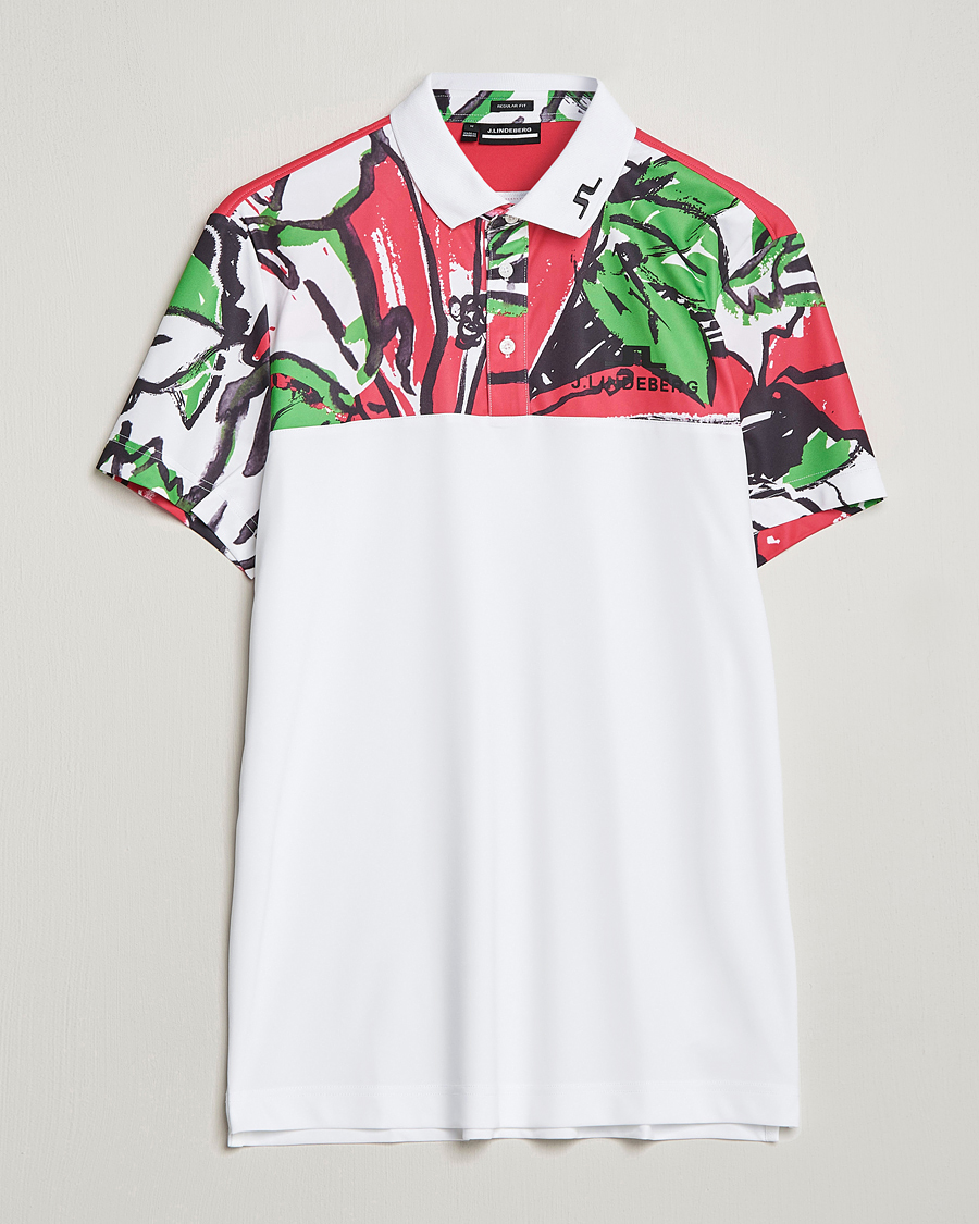 Homme | Polos | J.Lindeberg | Jeff Masters TX Jersey Polo Azalea