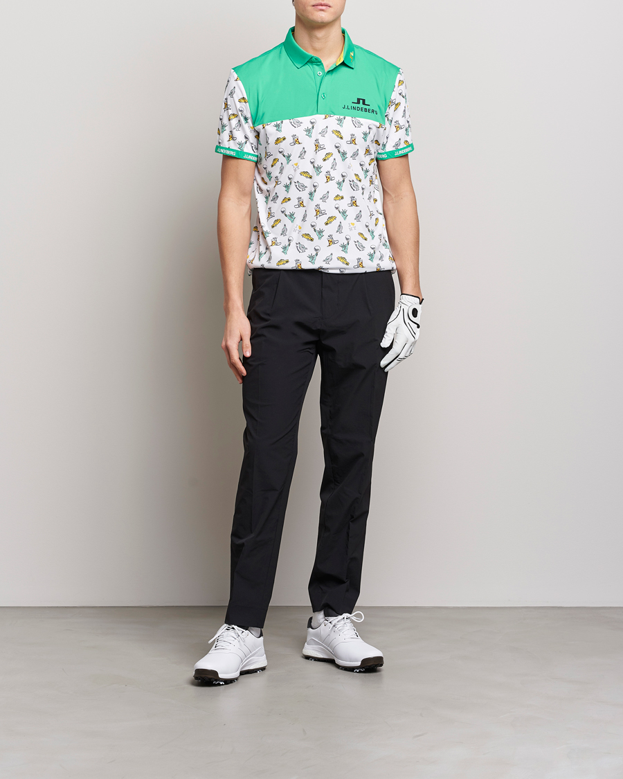 Homme | Polos | J.Lindeberg | Jeff PGA TX Jersey Polo White