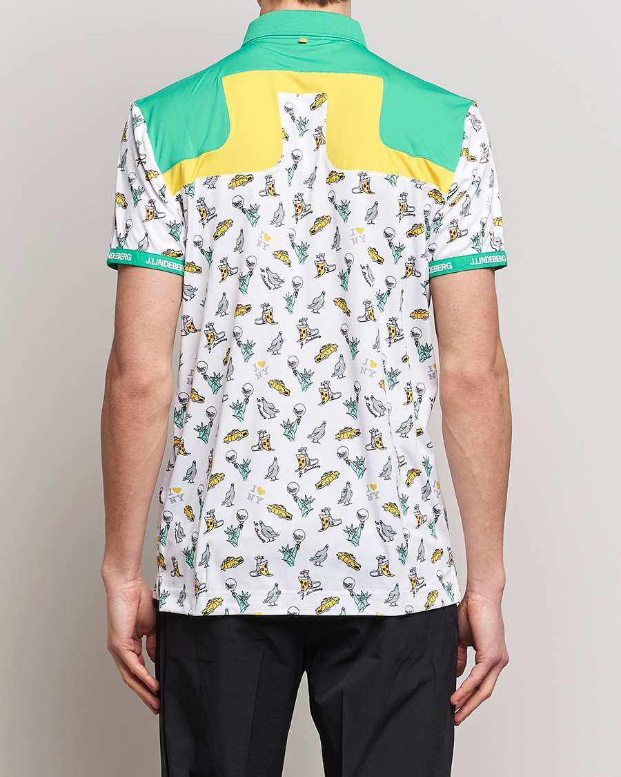 Homme | Polos | J.Lindeberg | Jeff PGA TX Jersey Polo White