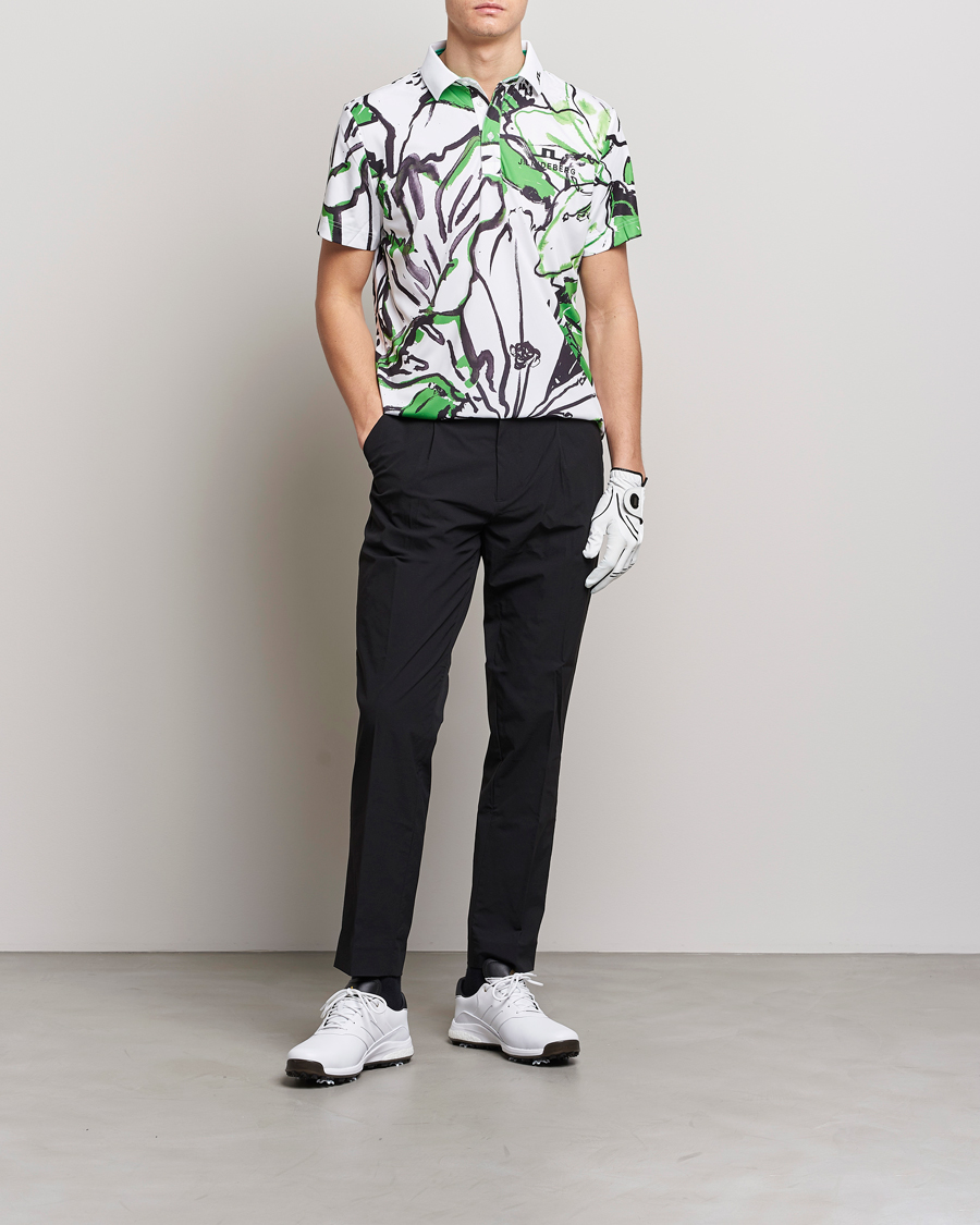 Homme | Polos | J.Lindeberg | KV Masters TX Jersey Polo White