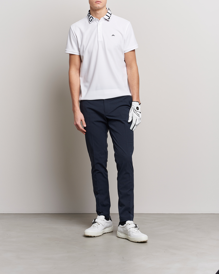 Homme | Polos | J.Lindeberg | Gus Regular Polo White