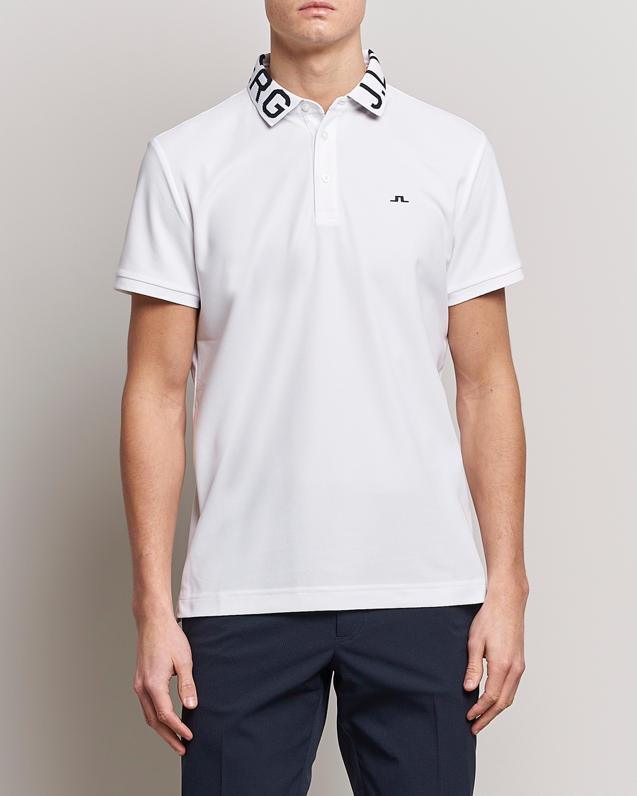 Homme | Polos | J.Lindeberg | Gus Regular Polo White