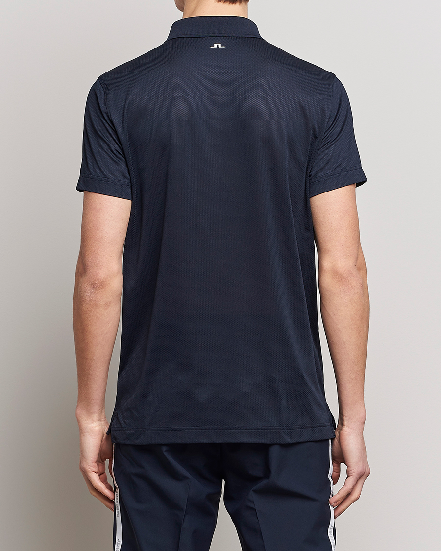 Homme | Polos | J.Lindeberg | Bridge Regular Fit Polo Navy