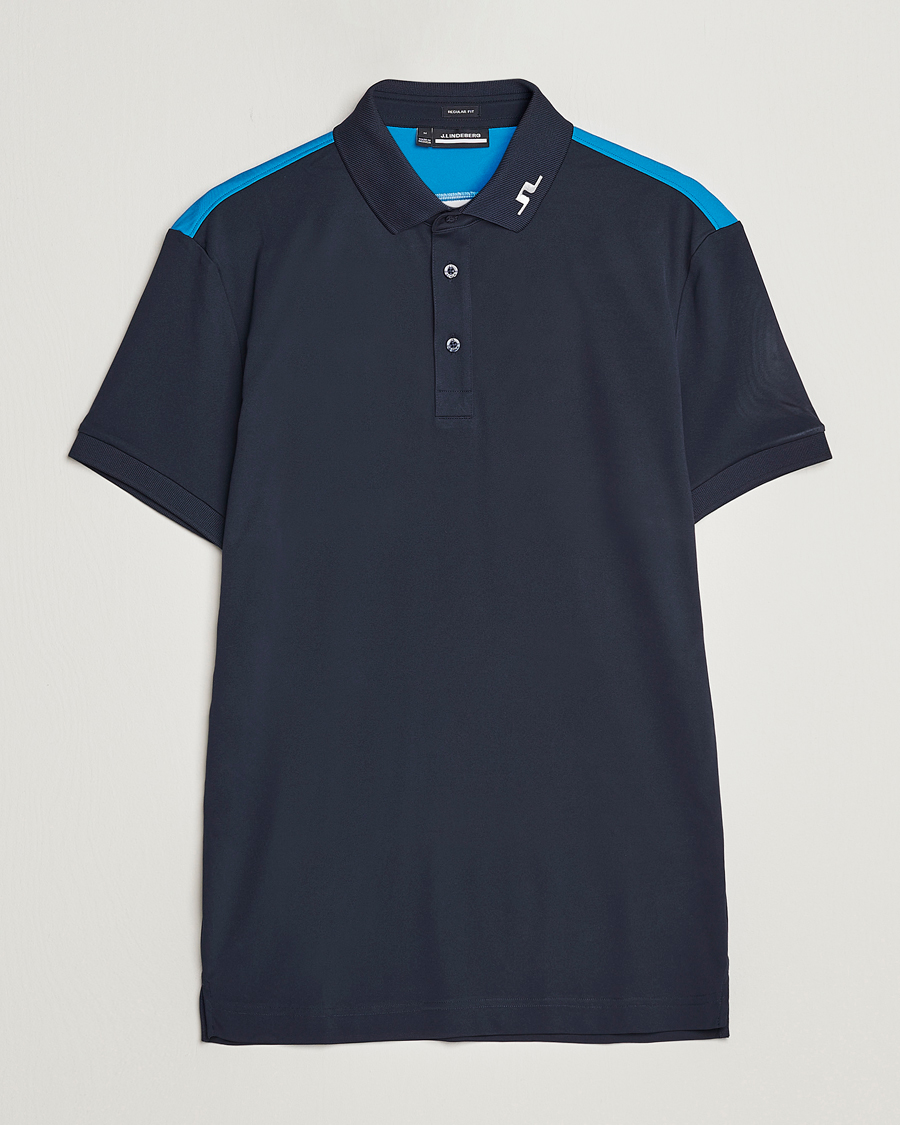 Homme | Polos | J.Lindeberg | Jeff Regular Fit Polo Navy