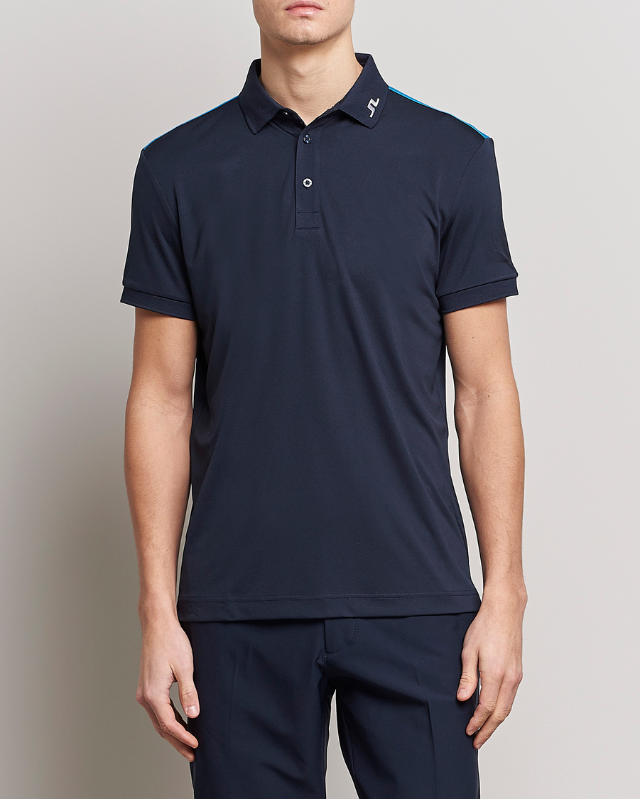 Homme | Polos | J.Lindeberg | Jeff Regular Fit Polo Navy