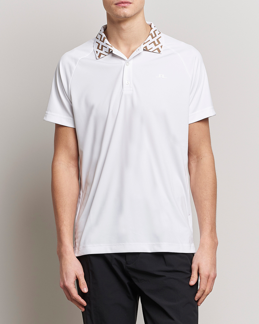 Homme | Polos | J.Lindeberg | Rui TX Jersey Polo White
