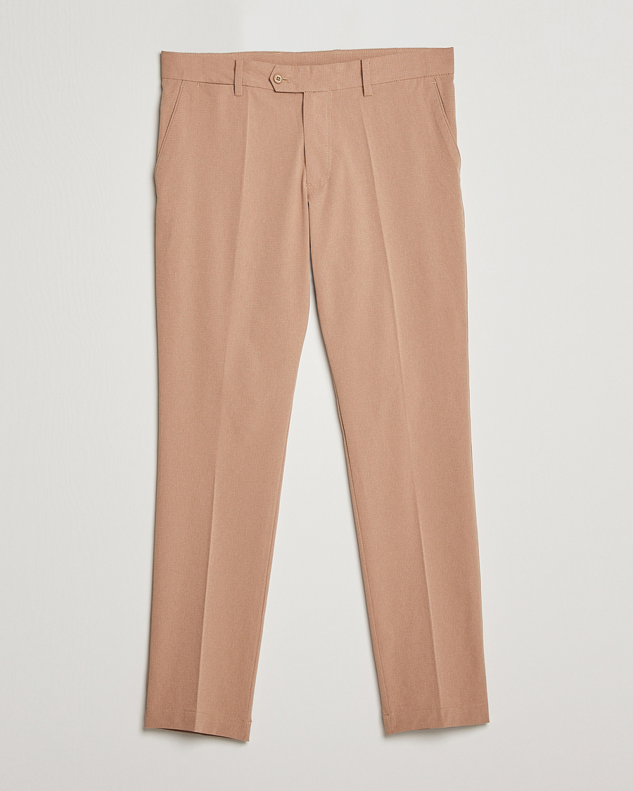 Homme | Pantalons | J.Lindeberg | Vent Golf Trousers Tiger Brown