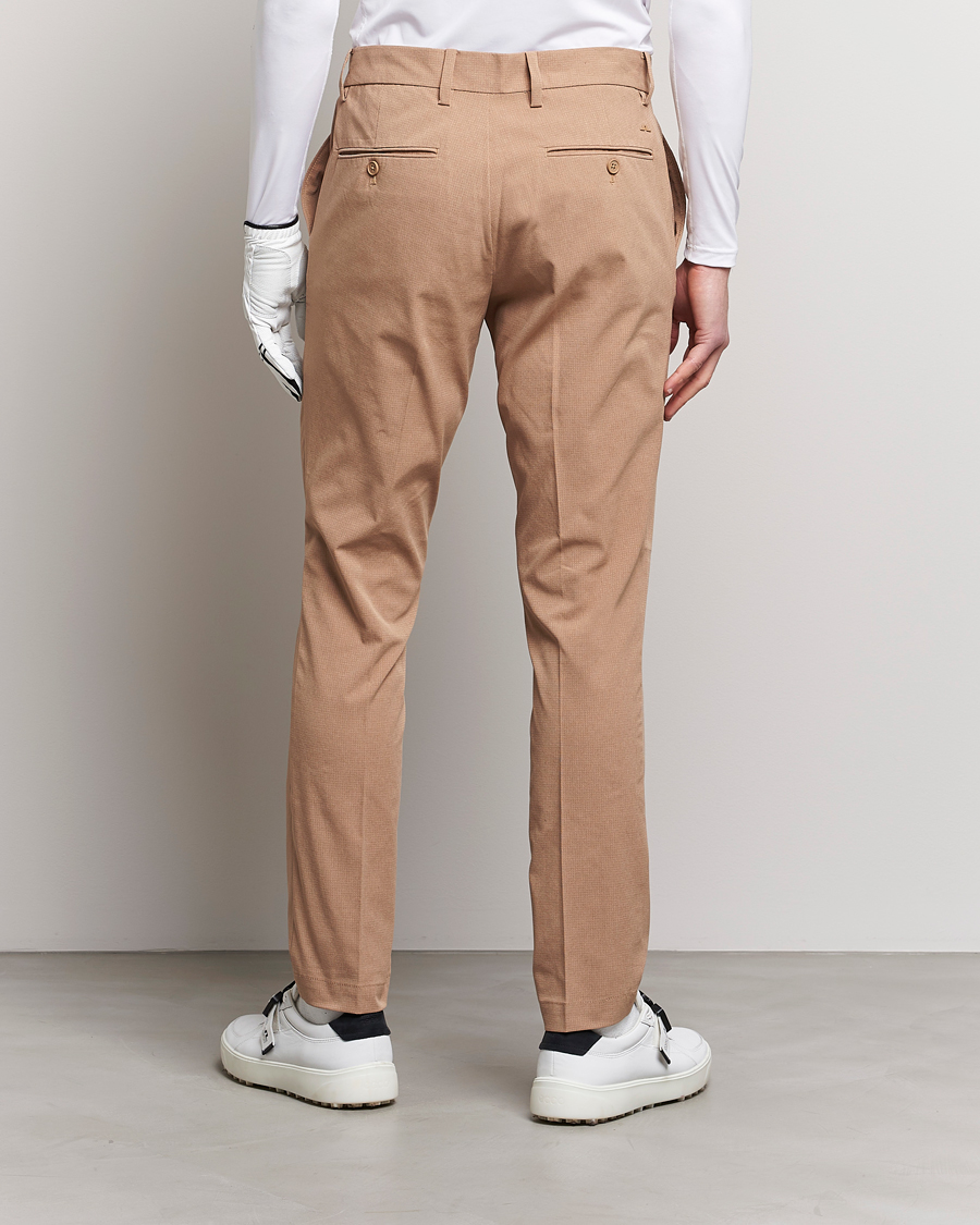 Homme | Pantalons | J.Lindeberg | Vent Golf Trousers Tiger Brown