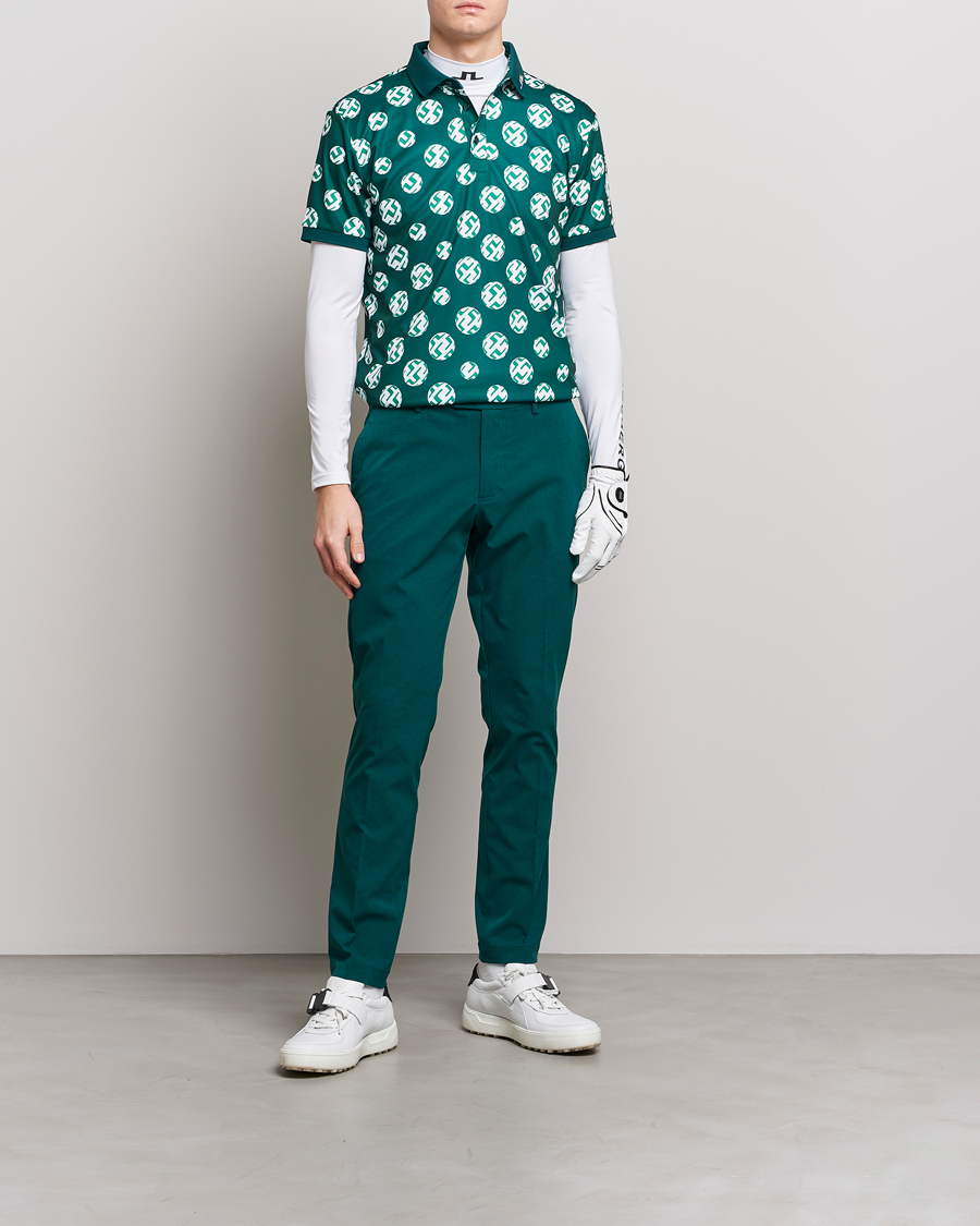 Homme | Pantalons | J.Lindeberg | Vent Golf Trousers Rain Forest