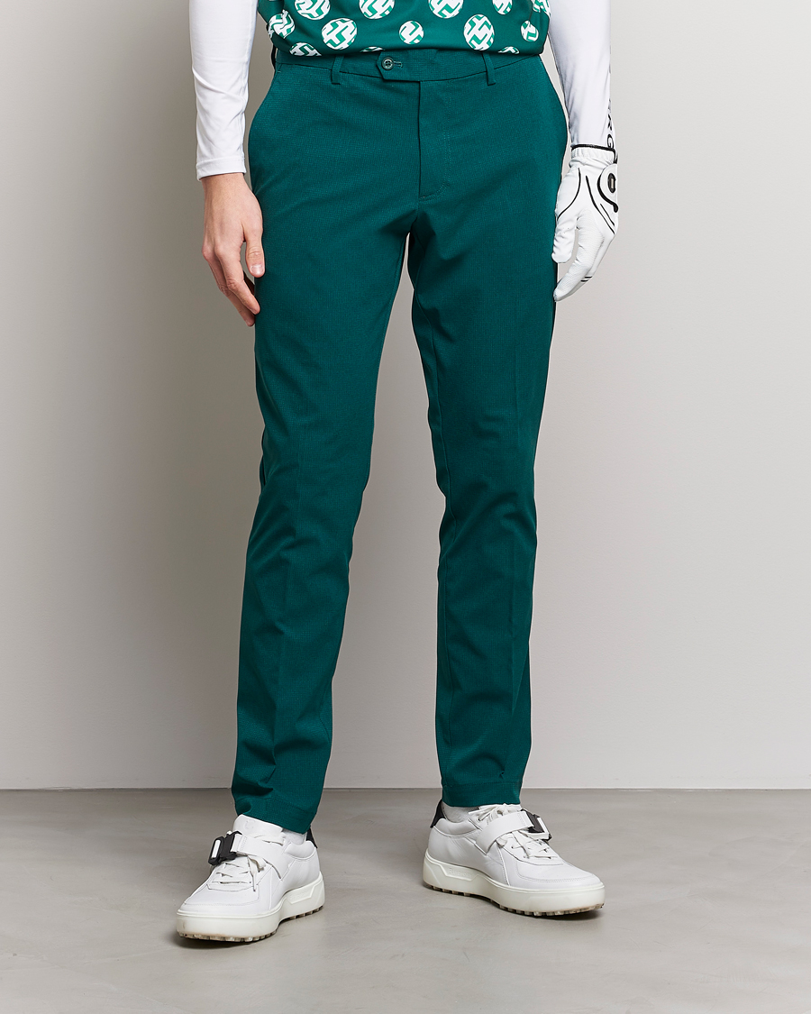 Homme | Pantalons | J.Lindeberg | Vent Golf Trousers Rain Forest