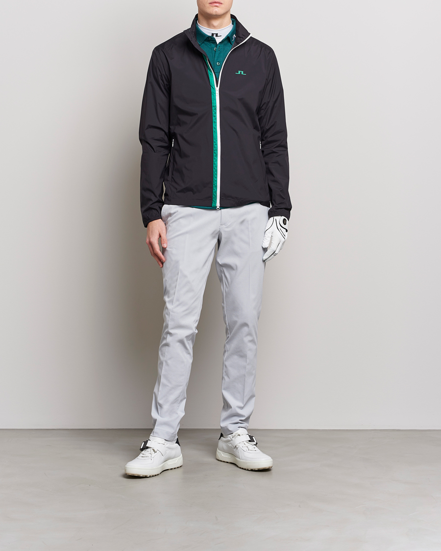 Homme | Pantalons | J.Lindeberg | Vent Golf Trousers High Rise Grey