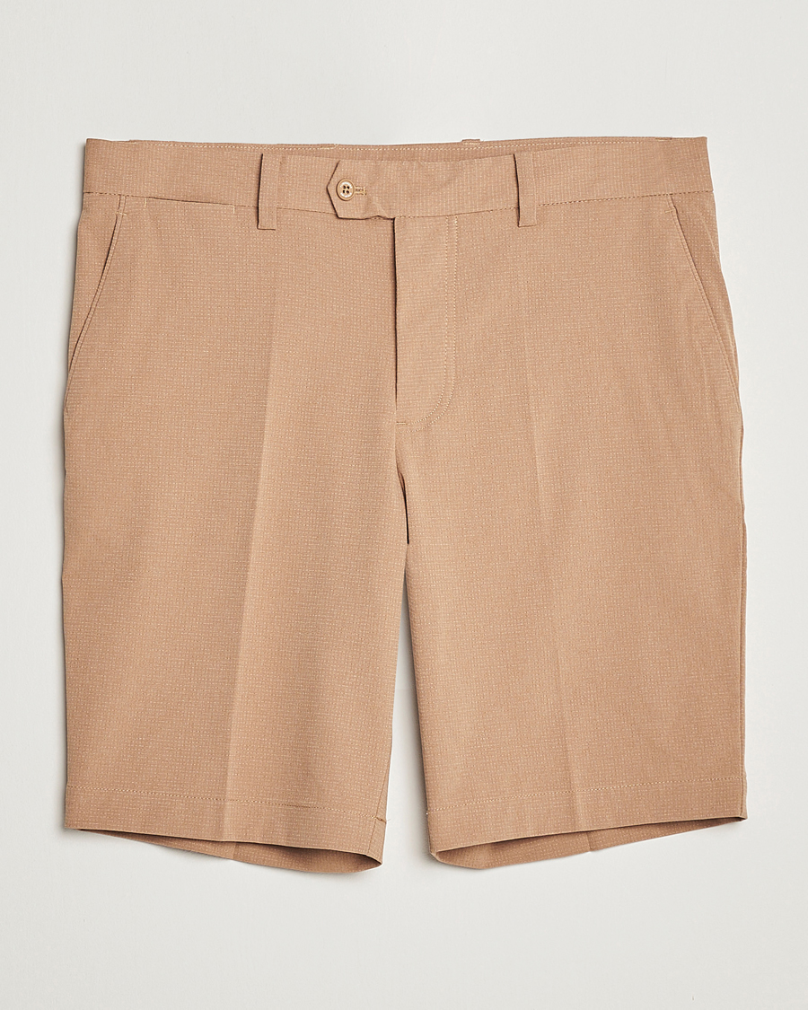 Homme | Shorts | J.Lindeberg | Vent Golf Shorts Tiger Brown