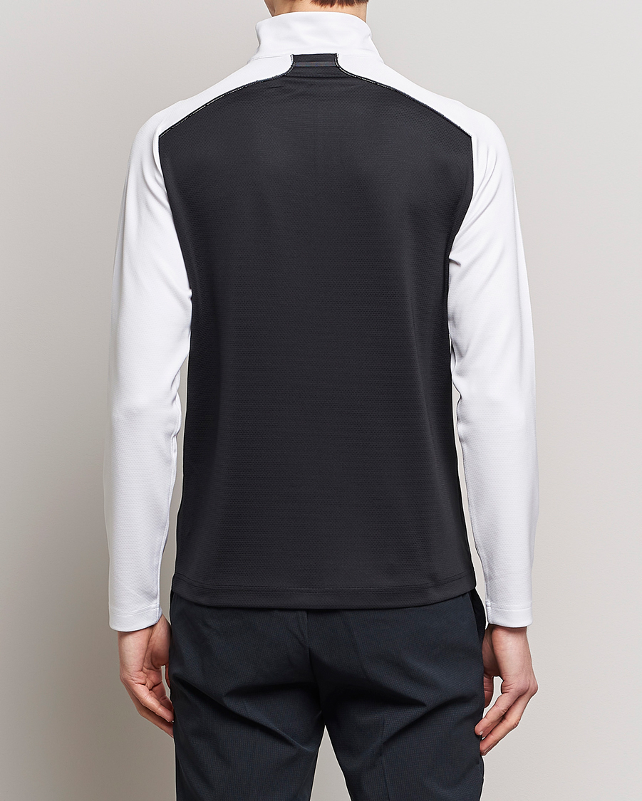 Homme | Pulls Et Tricots | J.Lindeberg | Terry Mid Layer Half Zip White