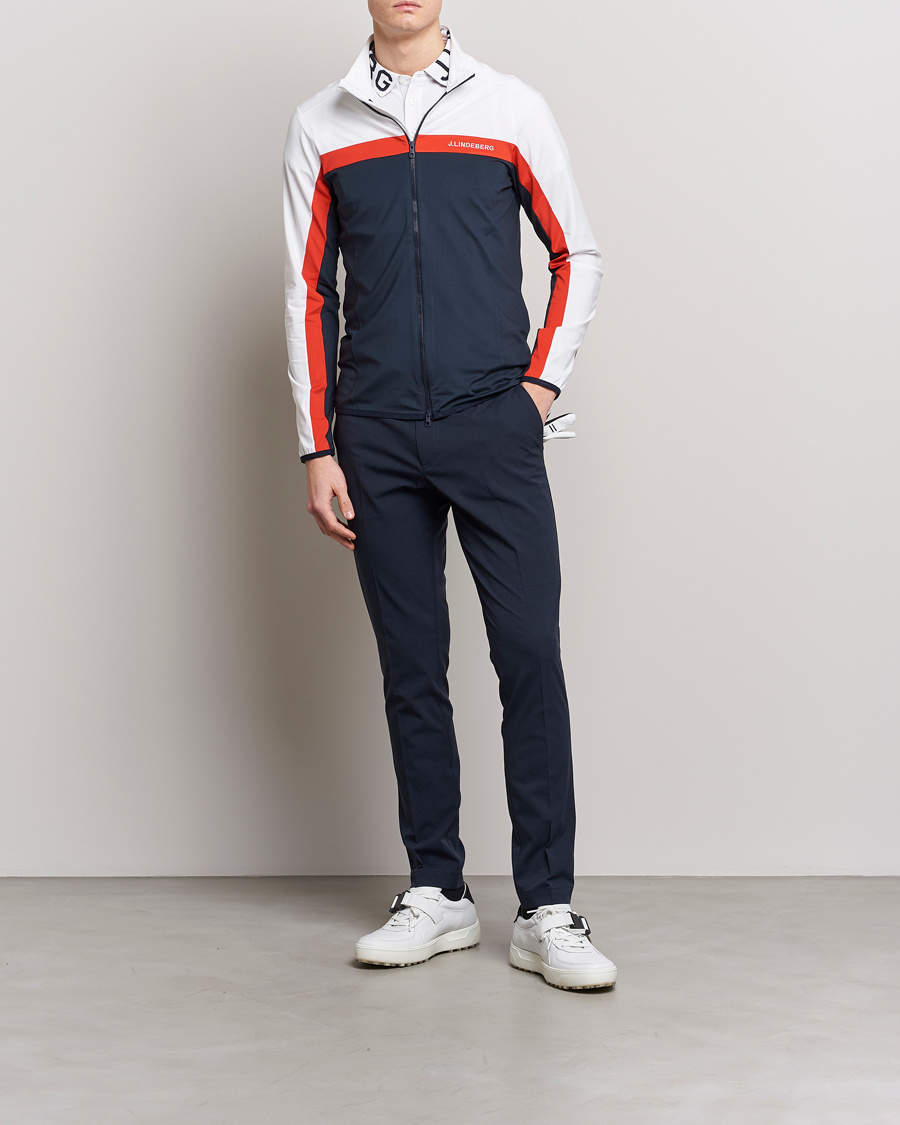 Homme | Pulls Et Tricots | J.Lindeberg | Jarvis Mid Layer Full Zip Navy