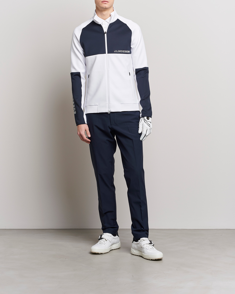 Homme | Manteaux Et Vestes | J.Lindeberg | Lazarus Mid Layer Full Zip White