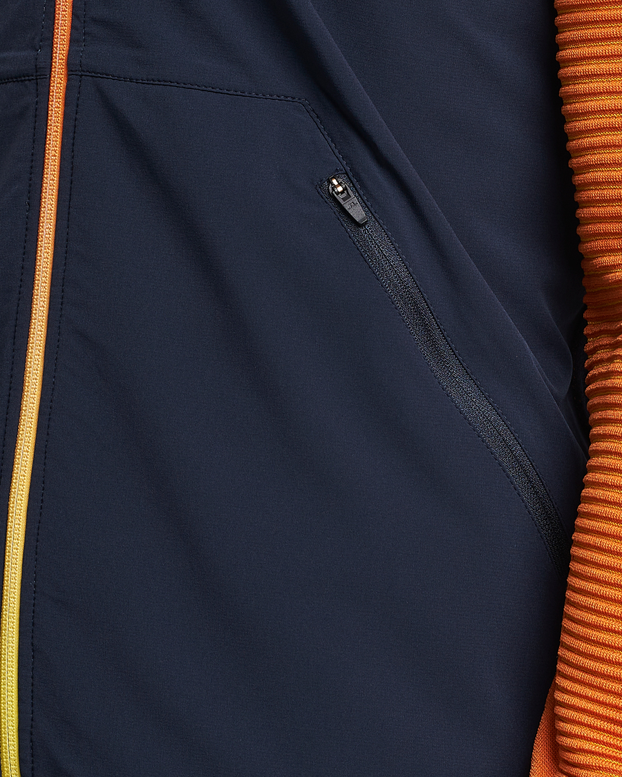 Homme | Manteaux Et Vestes | J.Lindeberg | Rolf Hybrid Knitted Jacket Navy