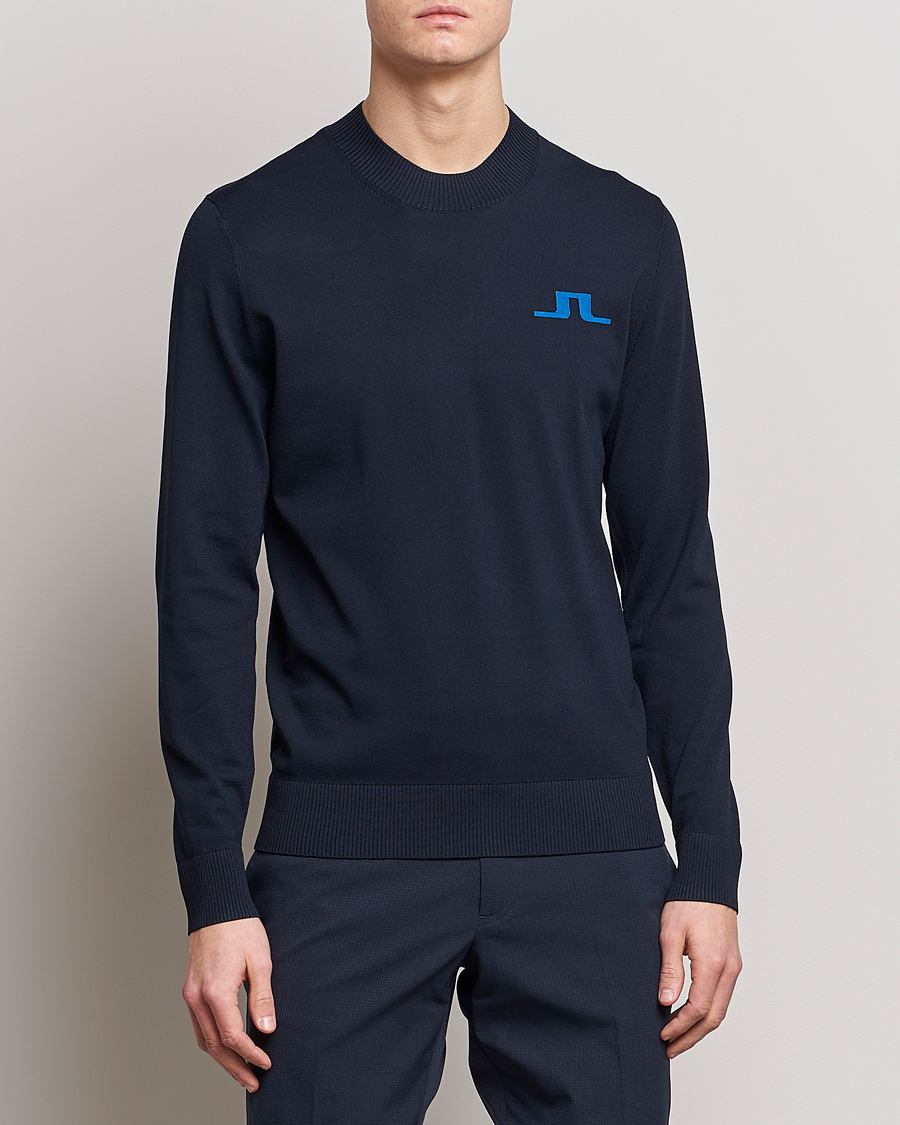 Homme | Pulls Et Tricots | J.Lindeberg | Gus Knitted Sweater Navy