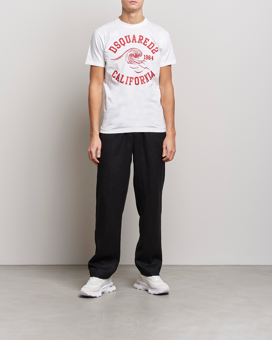 Homme | T-shirts | Dsquared2 | California Tee White
