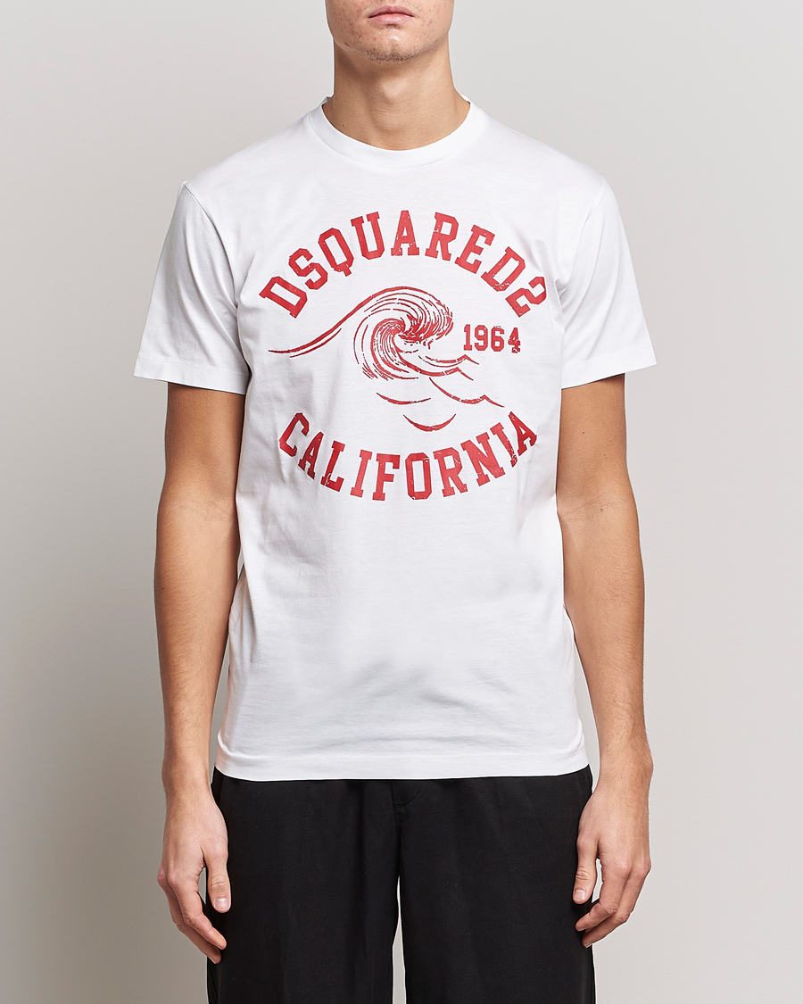 Homme | T-shirts | Dsquared2 | California Tee White