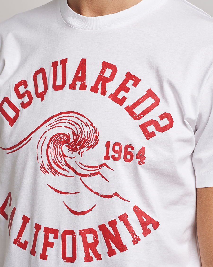 Homme | T-shirts | Dsquared2 | California Tee White