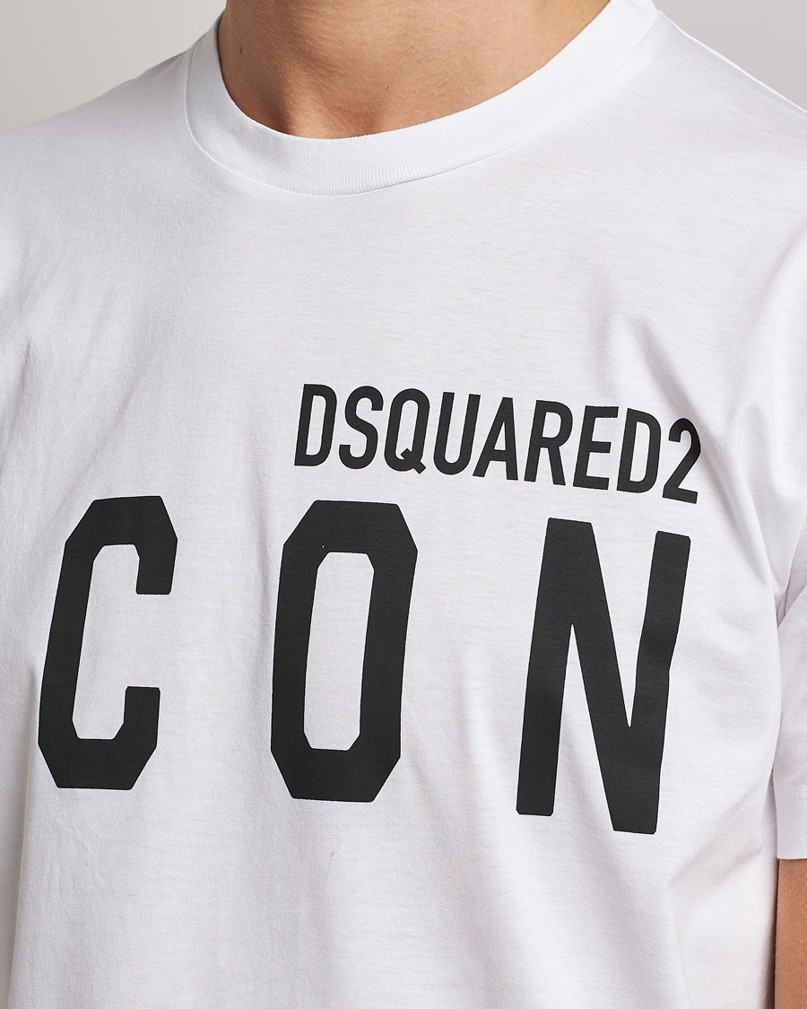 Homme | T-shirts | Dsquared2 | Icon Logo Tee White