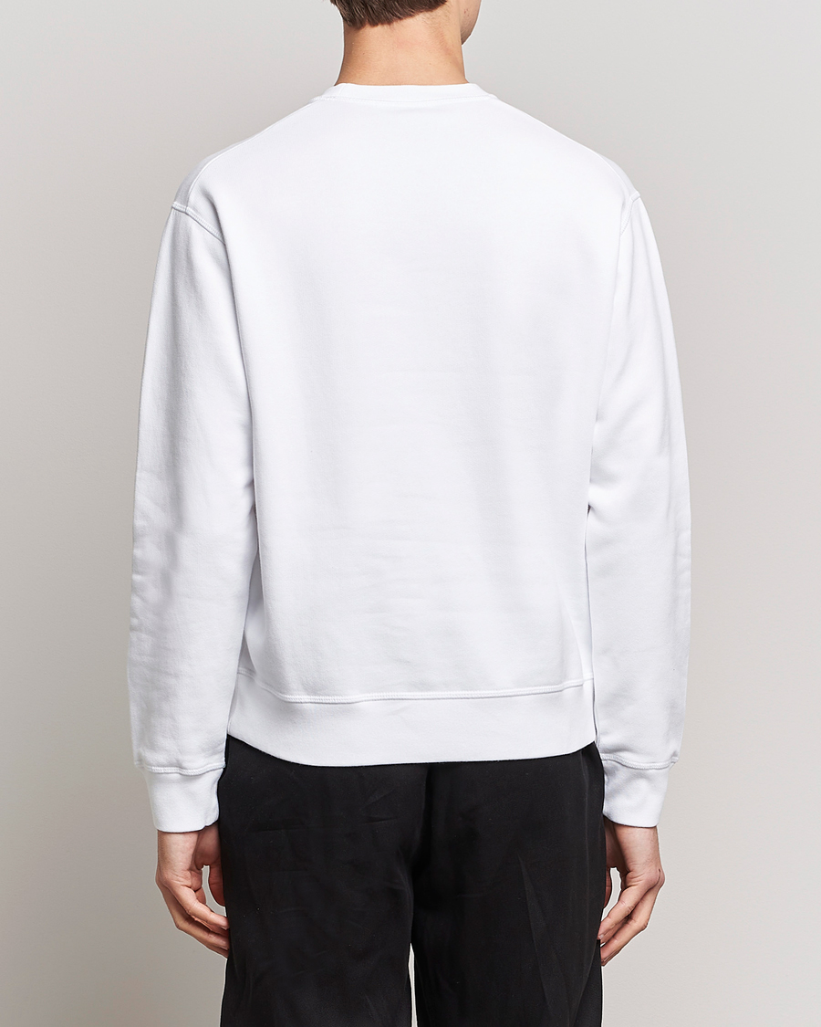 Homme | Pulls Et Tricots | Dsquared2 | Icon Transparent Logo Sweatshirt White