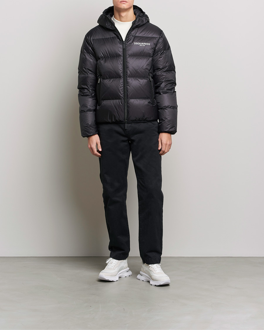 Homme | Manteaux Et Vestes | Dsquared2 | Down Puffer Jacket Black