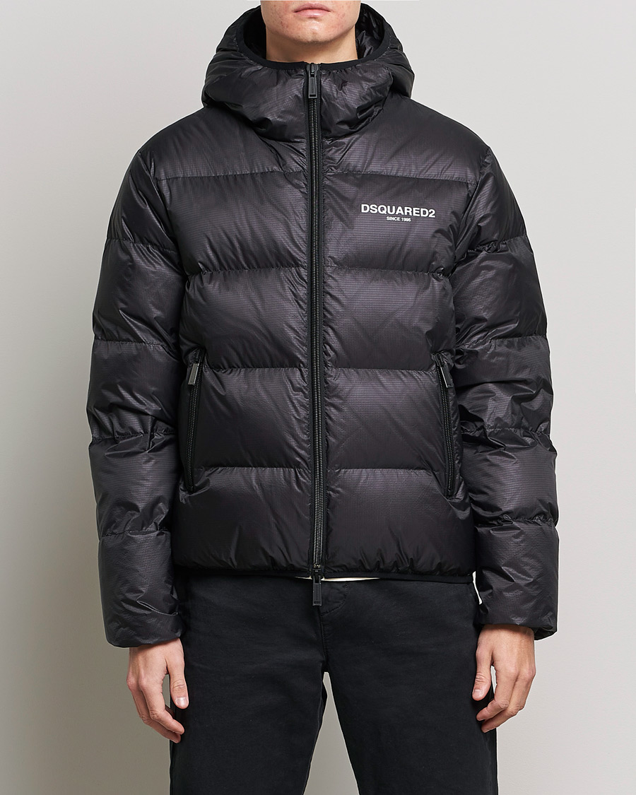 Homme | Manteaux Et Vestes | Dsquared2 | Down Puffer Jacket Black