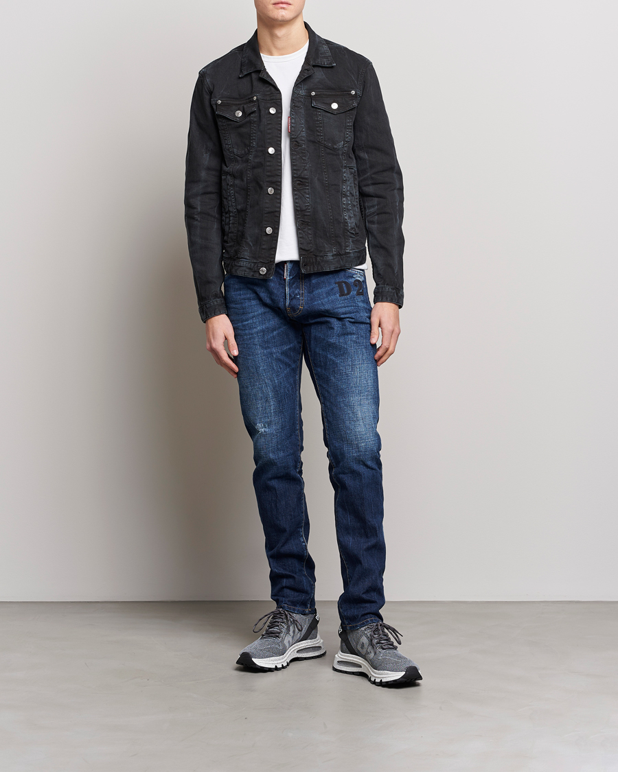 Homme | Manteaux Et Vestes | Dsquared2 | Dan Jean Jacket Black
