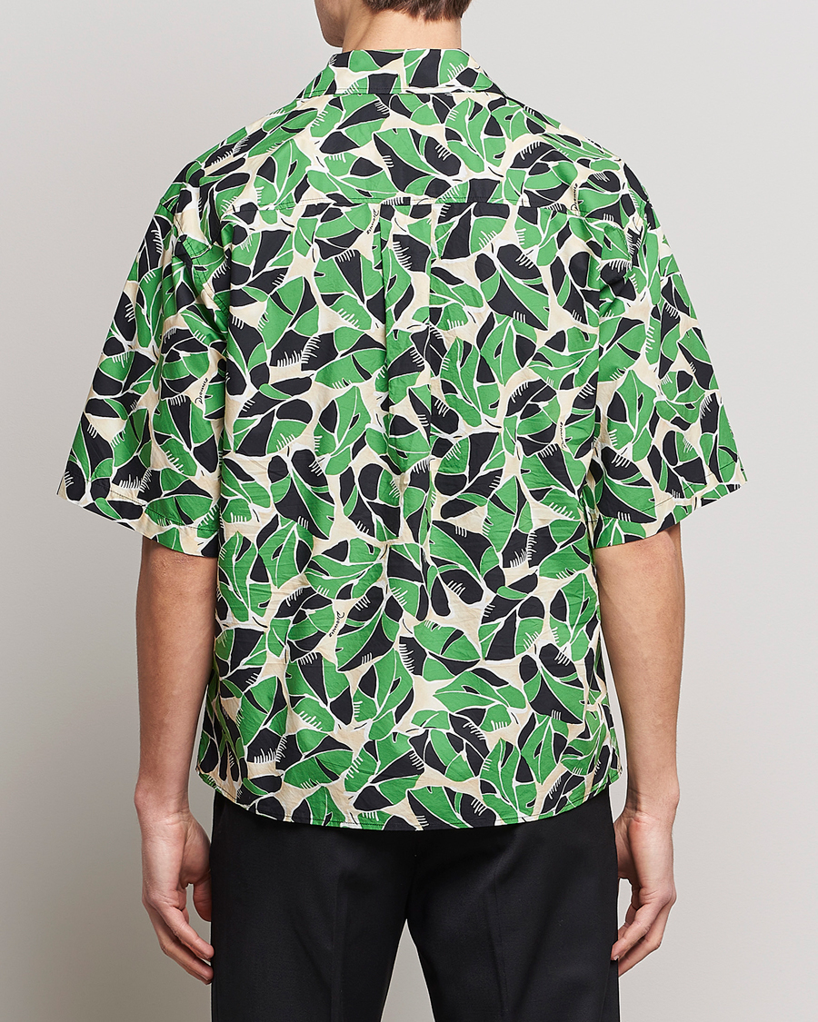 Homme | Chemises | Dsquared2 | Printed Bowling Shirt Beige/Green