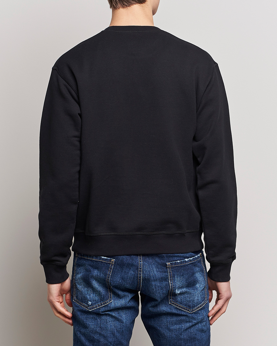 Homme | Pulls Et Tricots | Dsquared2 | Printed Cotton Sweatshirt Black