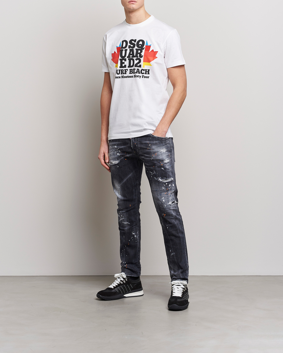 Homme | Jeans | Dsquared2 | Skater Jeans Black Wash