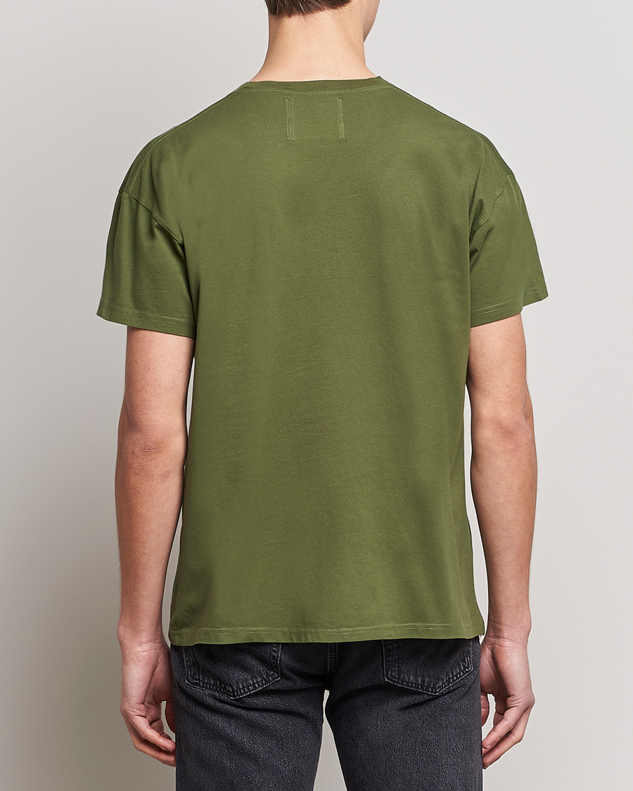 Homme | T-shirts | Jeanerica | Marcel Crew Neck T-Shirt Army Green
