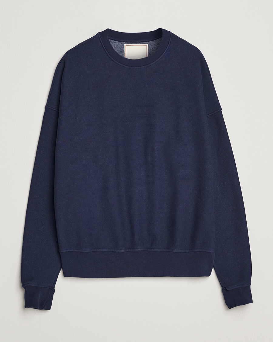Homme | Pulls Et Tricots | Jeanerica | Paule Crew Neck Sweatshirt Dark Navy