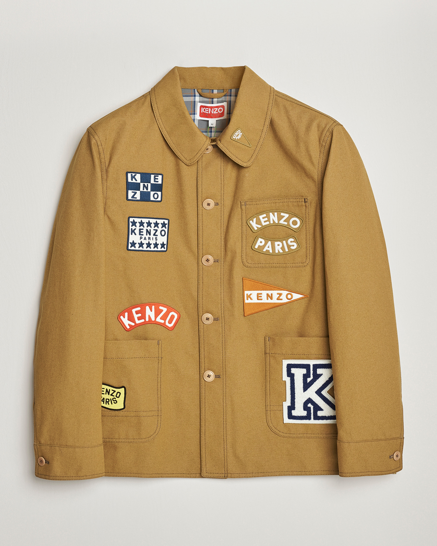 Homme | Manteaux Et Vestes | KENZO | Sailor Workwear Jacket Tabac