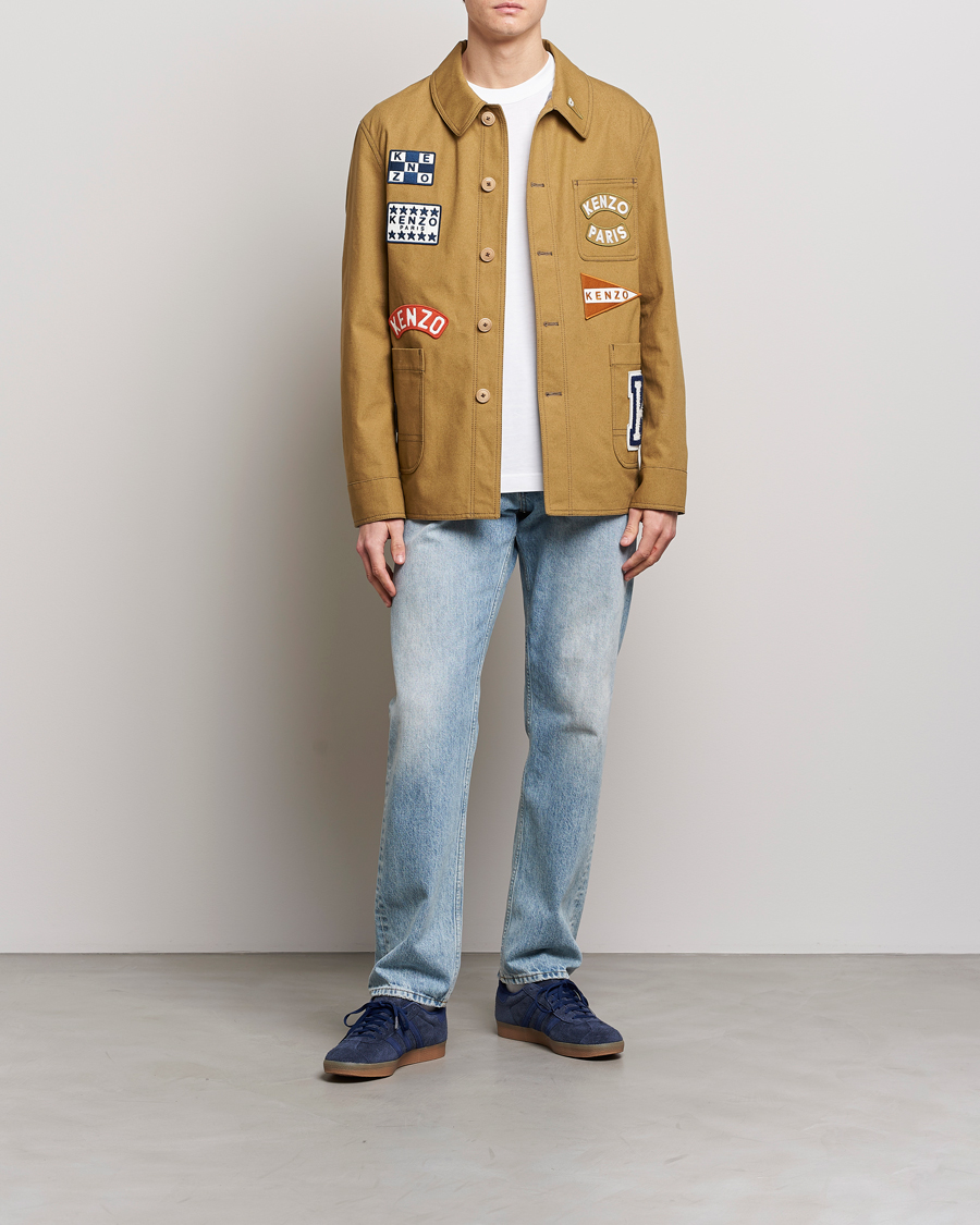 Homme | Manteaux Et Vestes | KENZO | Sailor Workwear Jacket Tabac